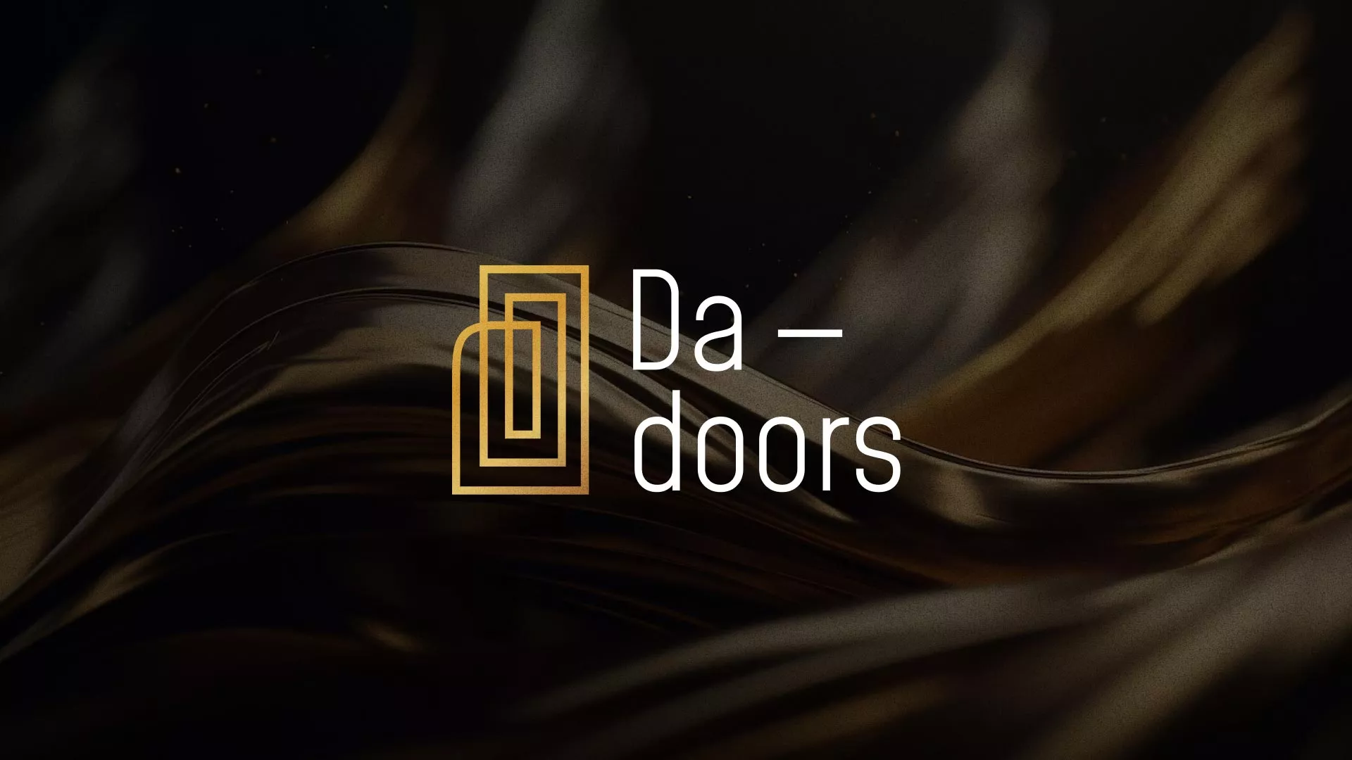 Разработка логотипа для компании «DA-DOORS» в Николаевске-на-Амуре